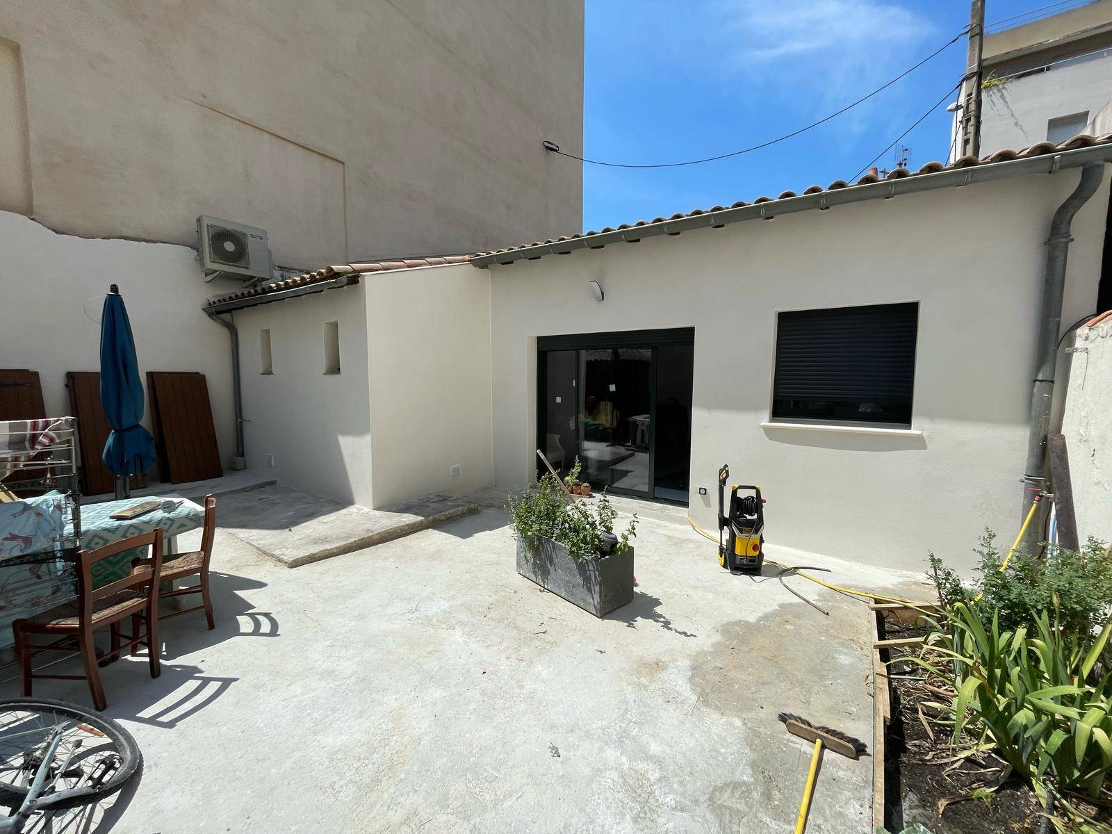 Image d'un ravalement de façade 