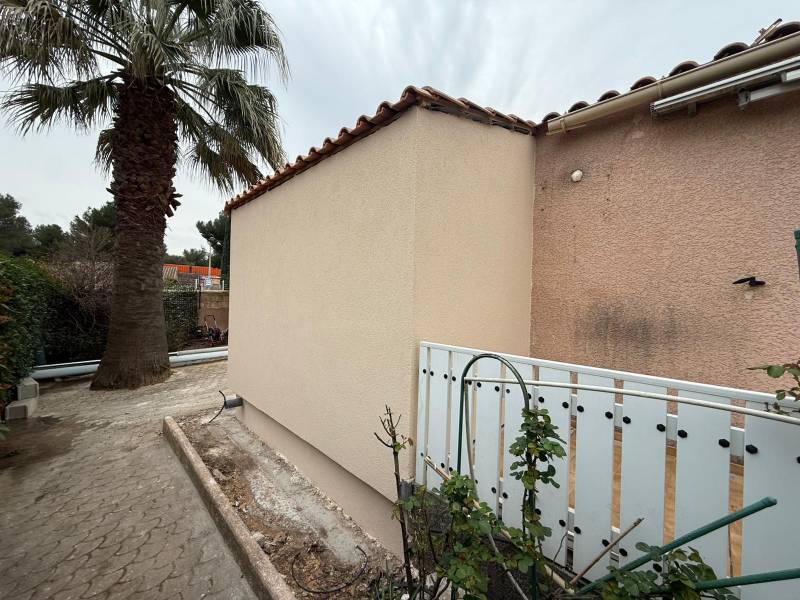 Rénovation de façade à Jacou - Extension de 75 m²