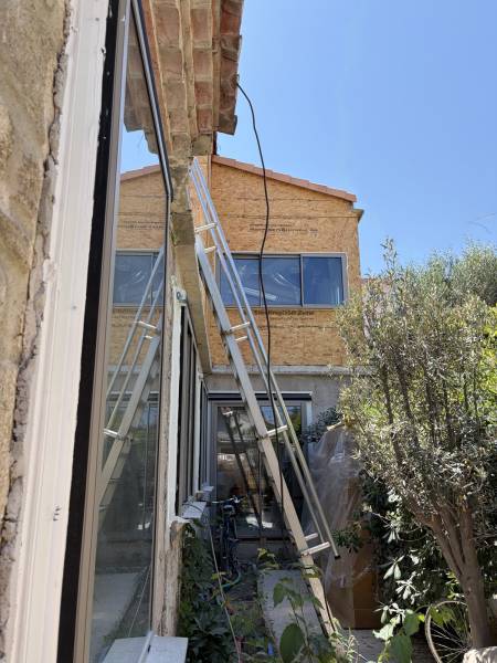 Isolation thermique par l'extérieur en laine de bois à Montpellier