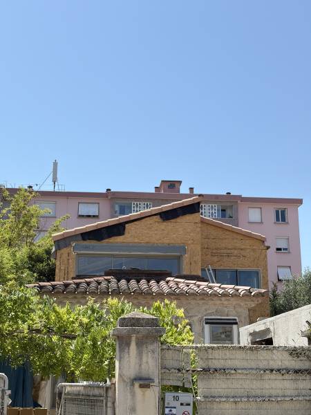 Isolation thermique par l'extérieur en laine de bois à Montpellier