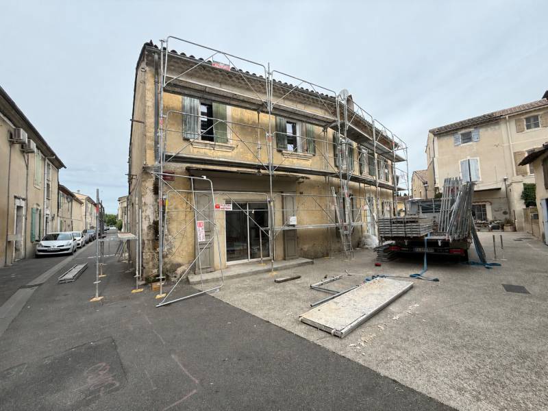 Ravalement de façade à Montpellier, dans l'Hérault