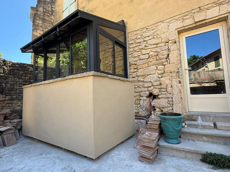 Isolation thermique par l'extérieur d'une véranda - Le Pontet (Vaucluse)